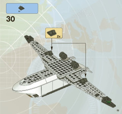 LEGO 8638 instructions page 53 – build guide