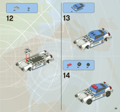 LEGO 8638 instructions page 69 – build guide