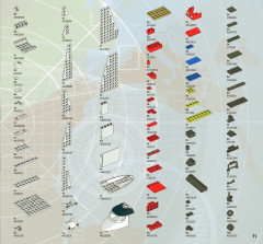 LEGO 8638 instructions page 71 – build guide