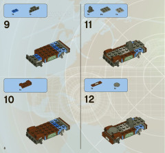 LEGO 8638 instructions page 8 – build guide