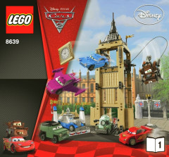 LEGO 8639 instructions page 1 – build guide