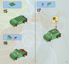 LEGO 8639 instructions page 11 – build guide