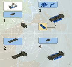 LEGO 8639 instructions page 13 – build guide