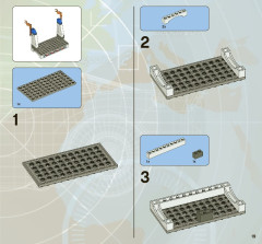 LEGO 8639 instructions page 19 – build guide