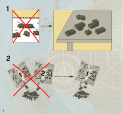 LEGO 8639 instructions page 2 – build guide