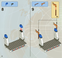 LEGO 8639 instructions page 22 – build guide