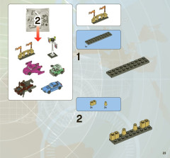LEGO 8639 instructions page 23 – build guide