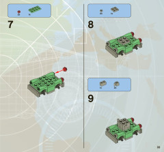 LEGO 8639 instructions page 33 – build guide