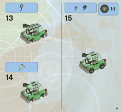 LEGO 8639 instructions page 35 – build guide