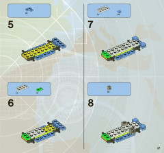 LEGO 8639 instructions page 37 – build guide