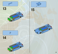 LEGO 8639 instructions page 39 – build guide