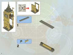 LEGO 8639 instructions page 2 – build guide