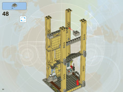 LEGO 8639 instructions page 34 – build guide