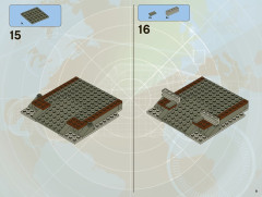 LEGO 8639 instructions page 9 – build guide
