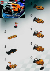 LEGO 8641 instructions page 1 – build guide