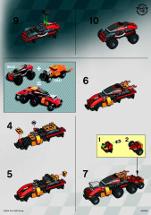 LEGO 8642 instructions page 2 – build guide