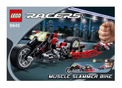 LEGO 8645 instructions page 1 – build guide
