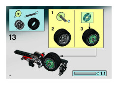 LEGO 8645 instructions page 10 – build guide