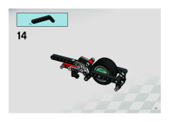 LEGO 8645 instructions page 11 – build guide