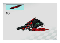 LEGO 8645 instructions page 13 – build guide