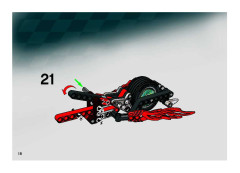 LEGO 8645 instructions page 18 – build guide