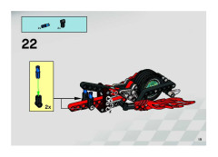 LEGO 8645 instructions page 19 – build guide
