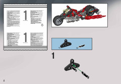 LEGO 8645 instructions page 2 – build guide
