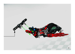LEGO 8645 instructions page 21 – build guide
