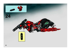 LEGO 8645 instructions page 22 – build guide