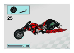 LEGO 8645 instructions page 23 – build guide