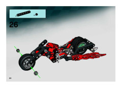 LEGO 8645 instructions page 24 – build guide