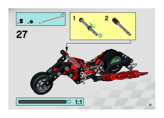 LEGO 8645 instructions page 25 – build guide