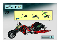 LEGO 8645 instructions page 28 – build guide
