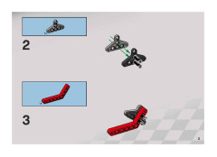 LEGO 8645 instructions page 3 – build guide