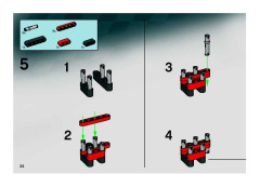 LEGO 8645 instructions page 34 – build guide