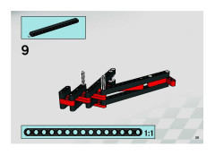 LEGO 8645 instructions page 39 – build guide