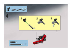 LEGO 8645 instructions page 4 – build guide