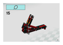 LEGO 8645 instructions page 45 – build guide