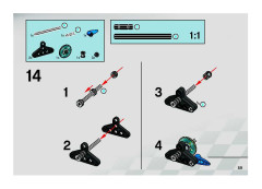 LEGO 8645 instructions page 59 – build guide