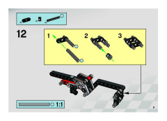 LEGO 8645 instructions page 9 – build guide