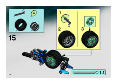 LEGO 8646 instructions page 10 – build guide