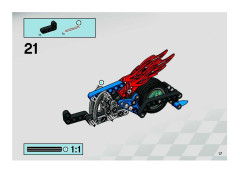 LEGO 8646 instructions page 17 – build guide