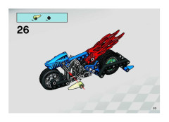 LEGO 8646 instructions page 23 – build guide