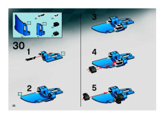 LEGO 8646 instructions page 28 – build guide