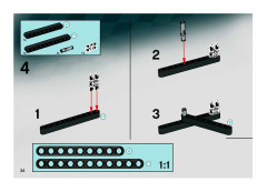 LEGO 8646 instructions page 34 – build guide