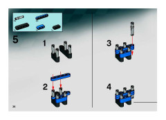 LEGO 8646 instructions page 36 – build guide