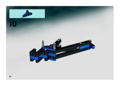 LEGO 8646 instructions page 42 – build guide