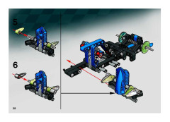 LEGO 8646 instructions page 58 – build guide