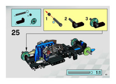 LEGO 8646 instructions page 61 – build guide