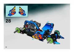 LEGO 8646 instructions page 64 – build guide